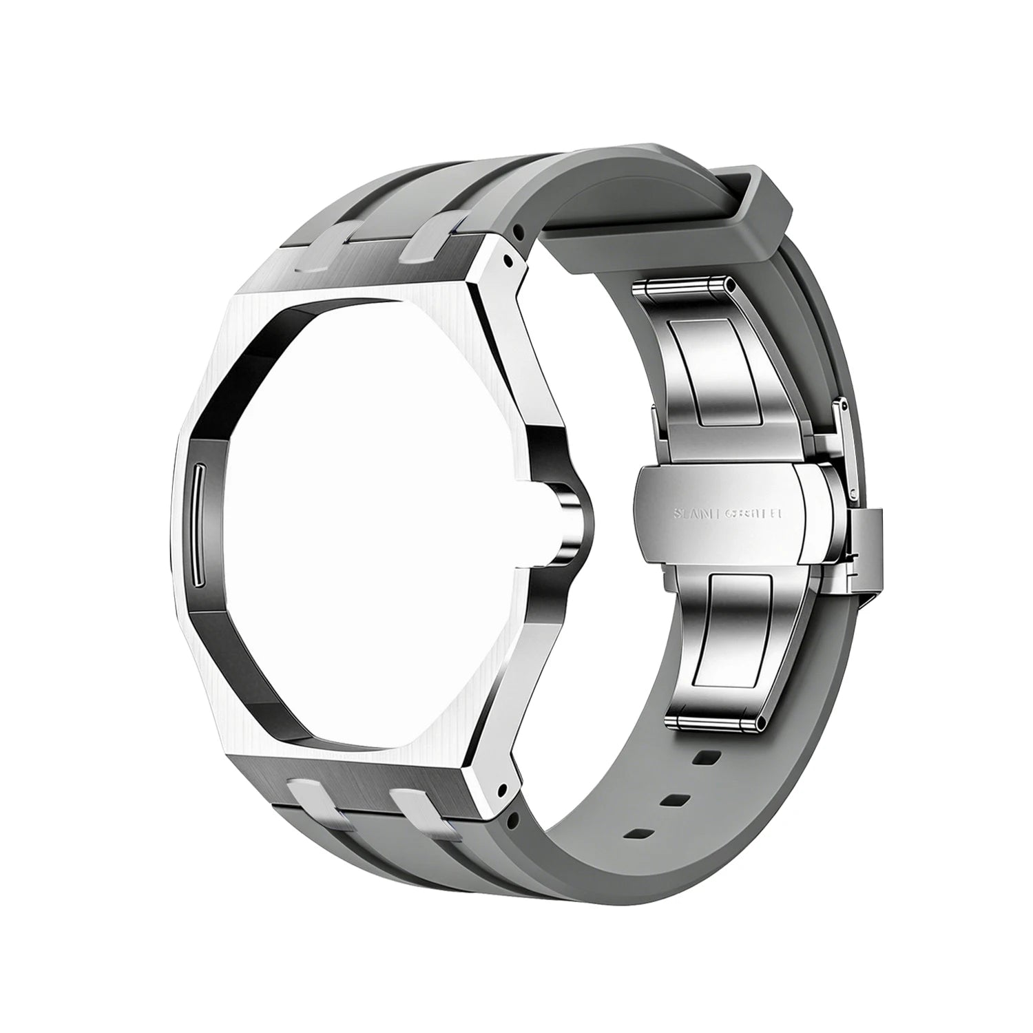 Boîtier acier et bracelet silicone Royal Pop — vue 6