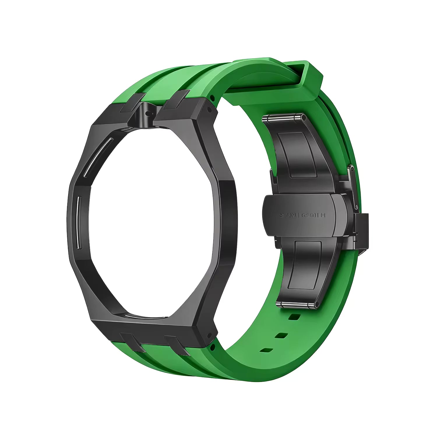 Boîtier acier inoxydable et bracelet silicone pour montre AP x Swatch Royal Pop, coloris au choix