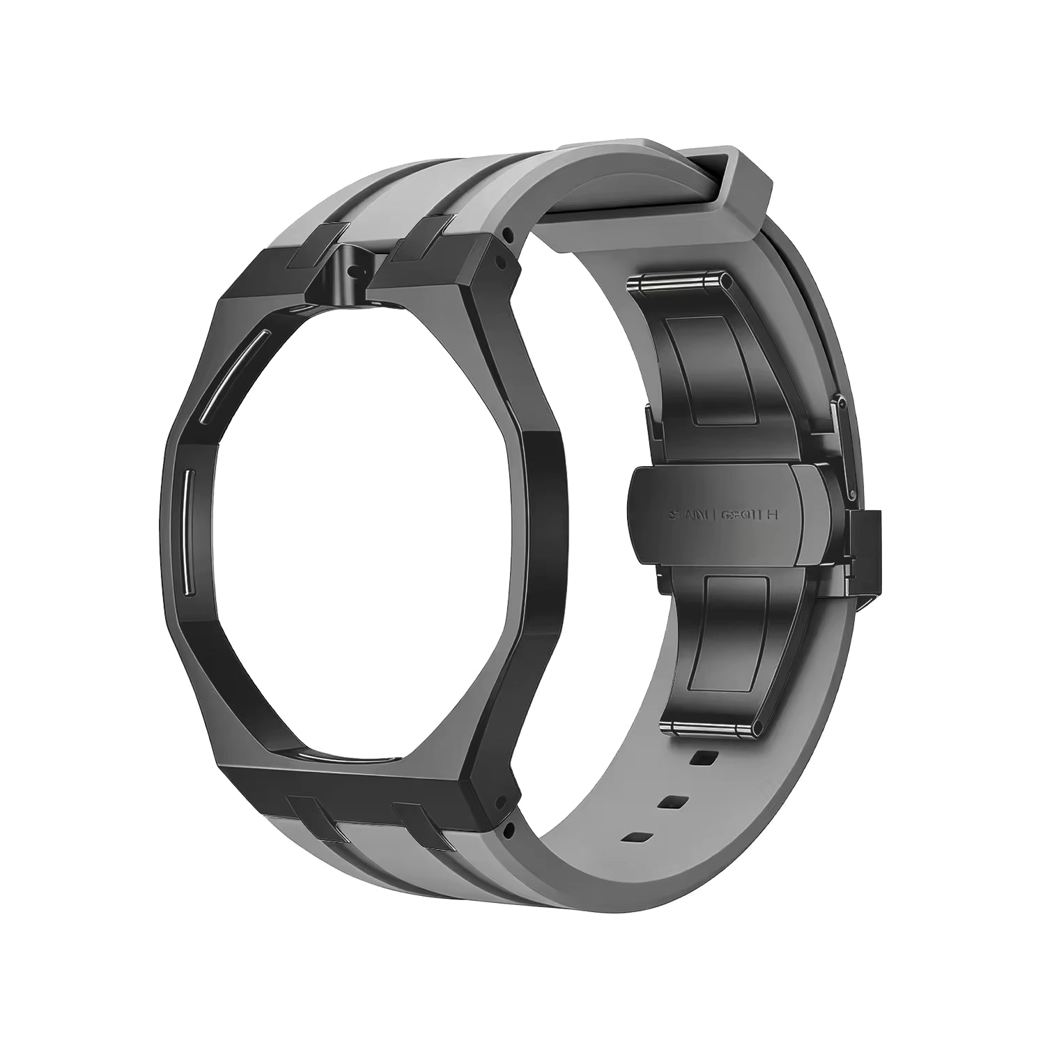 Boîtier acier inoxydable et bracelet silicone pour montre AP x Swatch Royal Pop, coloris au choix