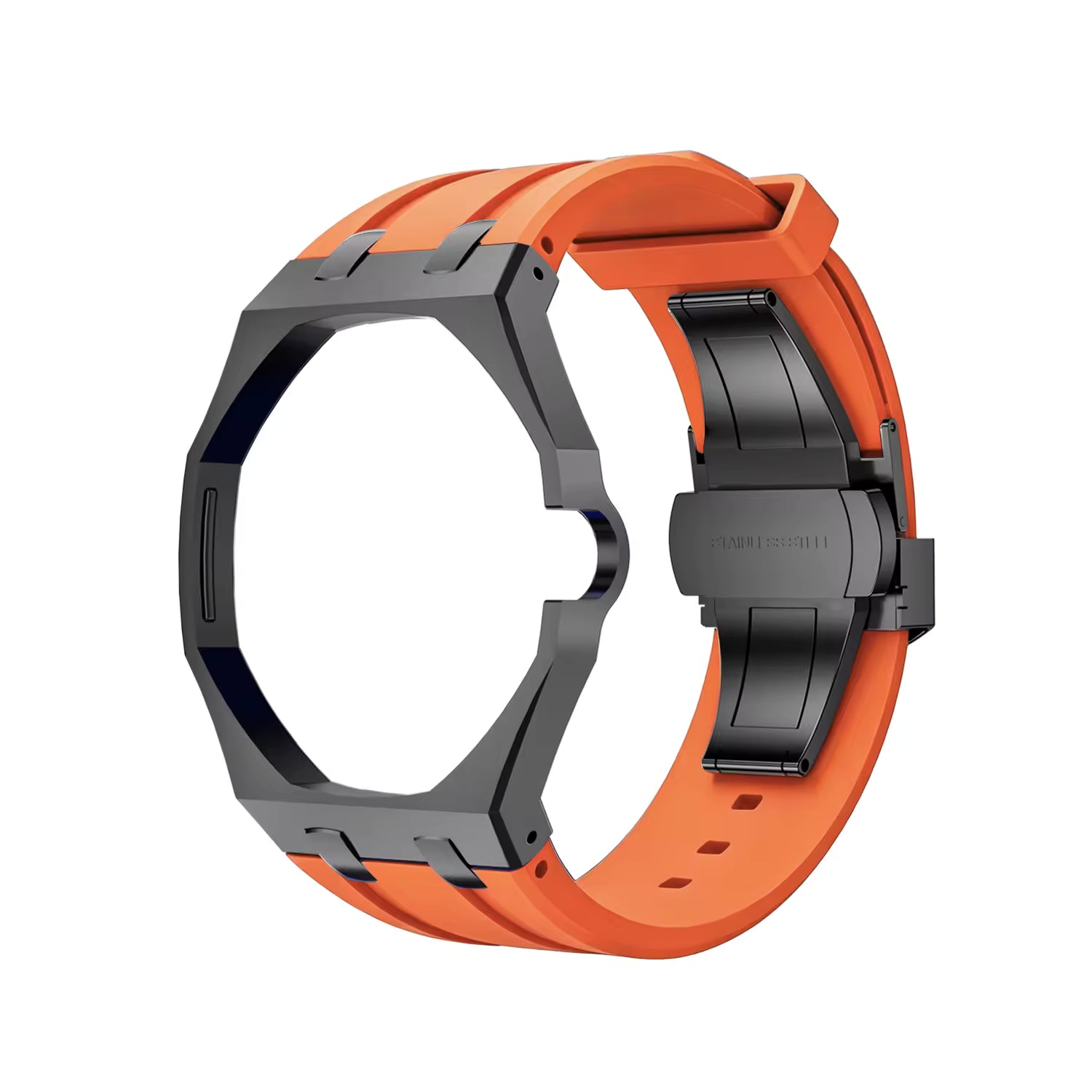 Boîtier acier et bracelet silicone Royal Pop — vue 8