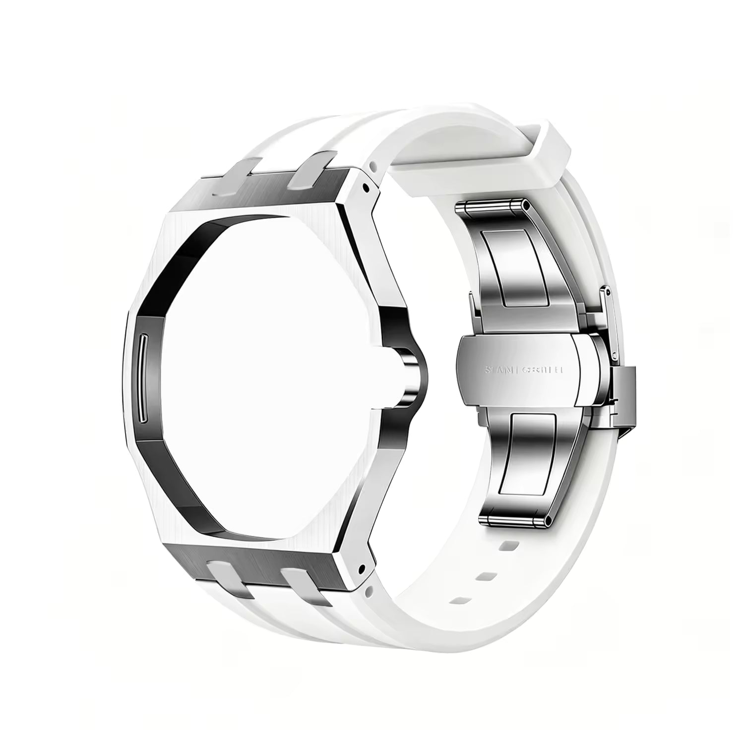 Boîtier acier et bracelet silicone Royal Pop — vue 12