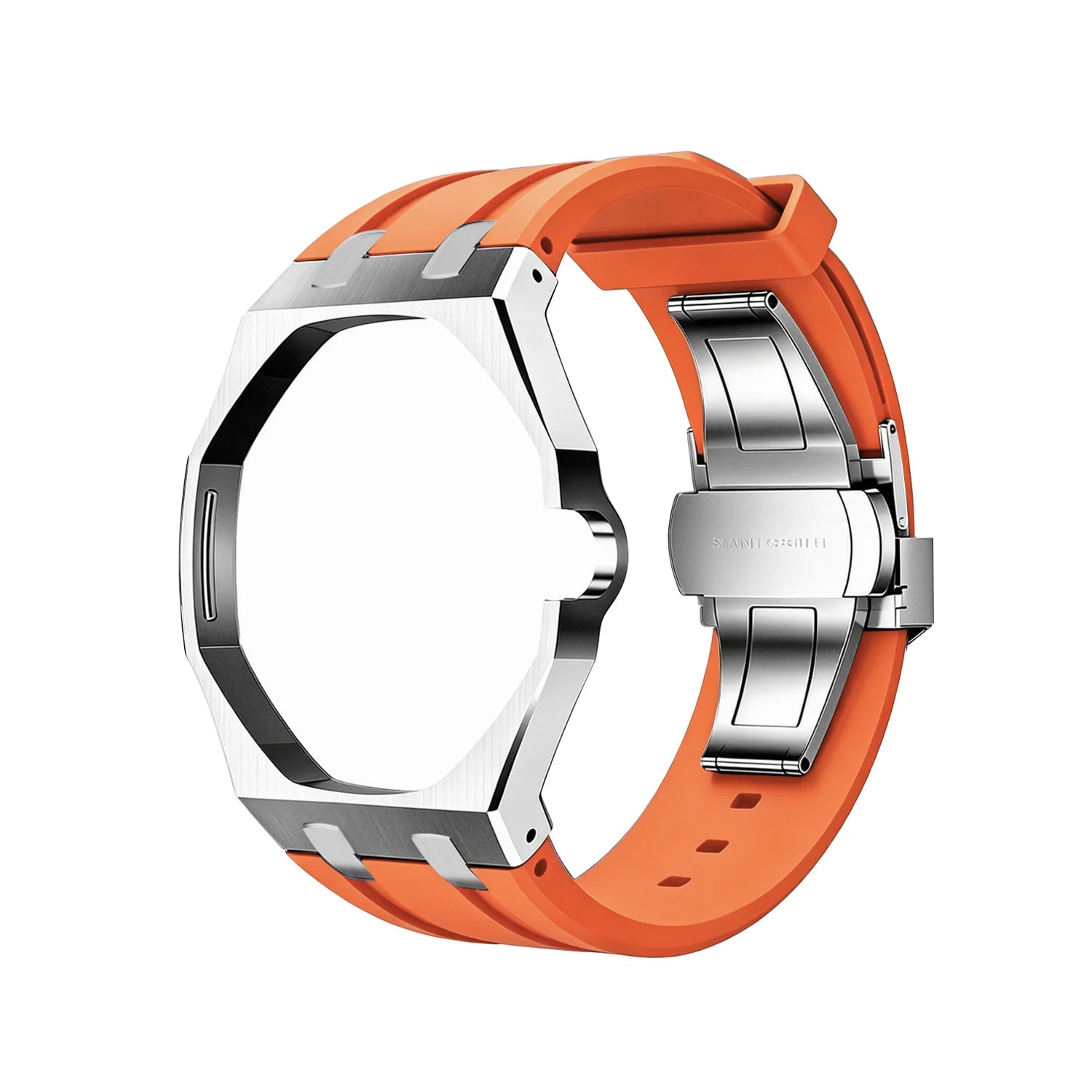 Boîtier acier et bracelet silicone Royal Pop — vue 4